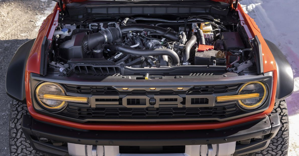 2023 Ford Ranger Raptor USA Engine