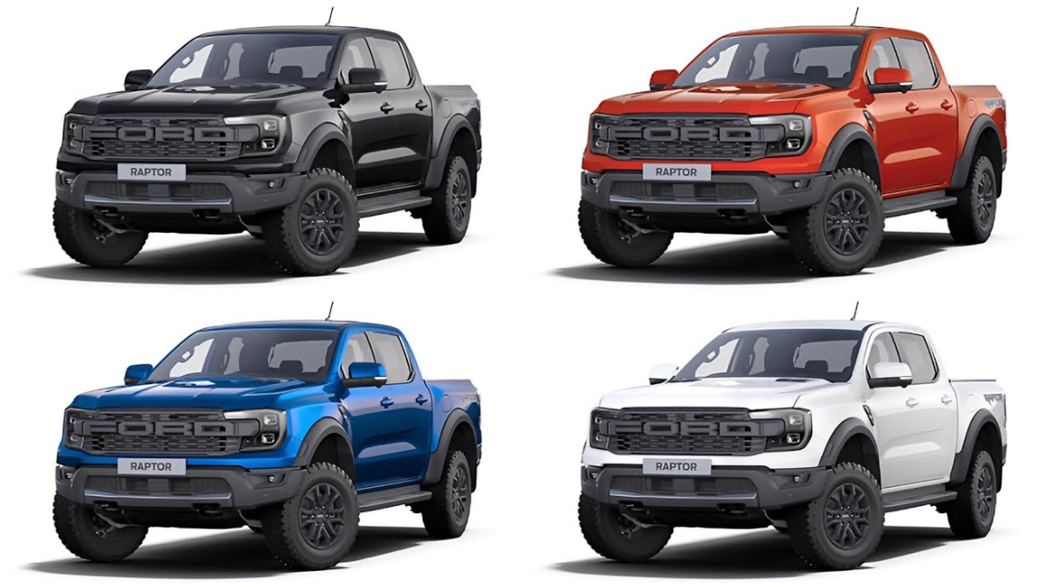 2023 Ford Ranger Colors Feature