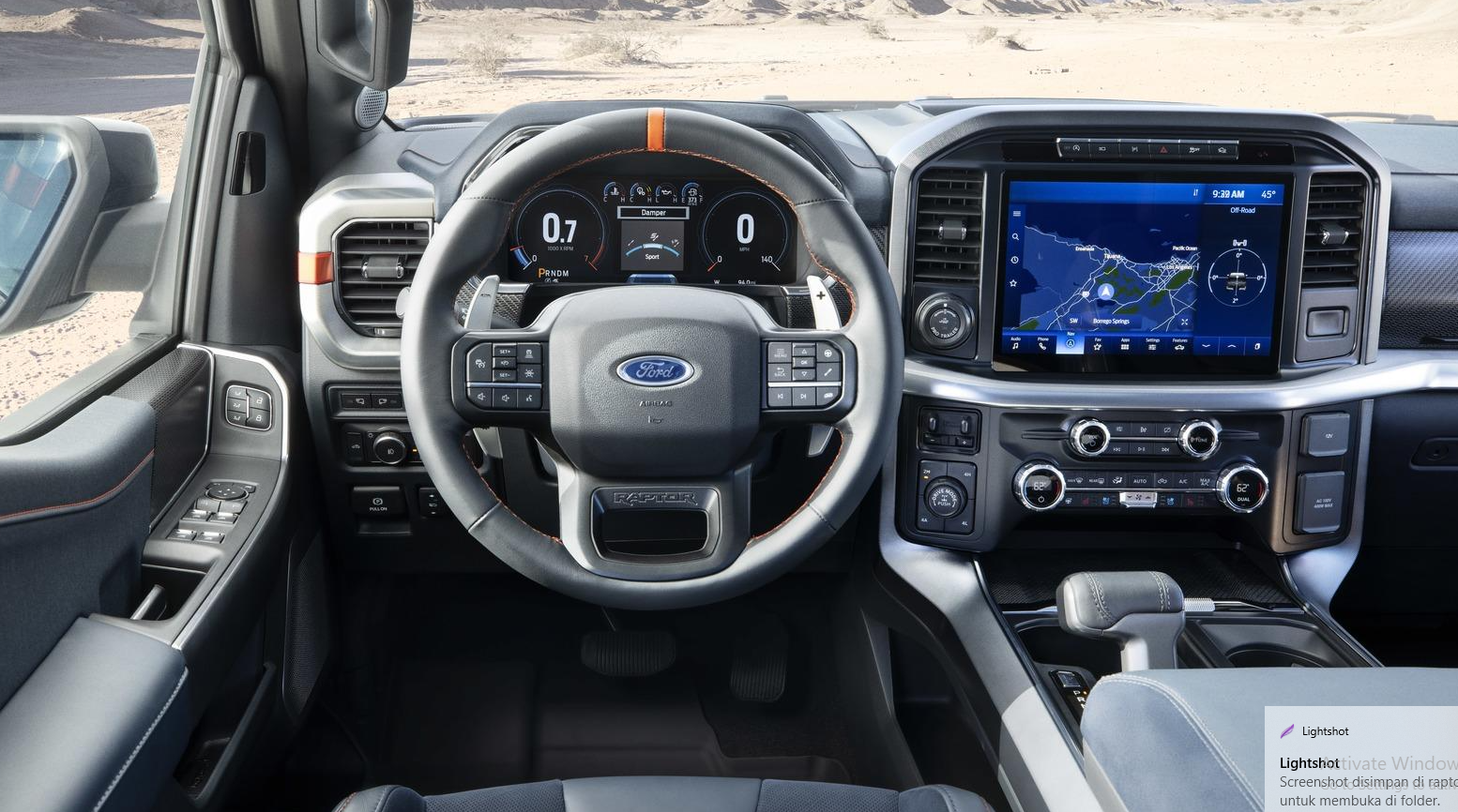 2022 Ford Raptor R Interior and Color
